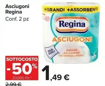 Carrefour Regina Asciugoni offerta