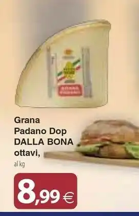 Docks Cash&Carry Grana Padano Formaggio offerta
