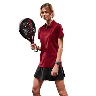 Decathlon Polo royal padel traspirante padel donna red offerta