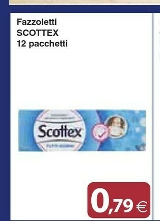 Docks Cash&Carry Scottex Fazzoletti offerta