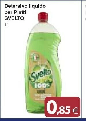 Docks Cash&Carry Svelto Detersivo piatti offerta