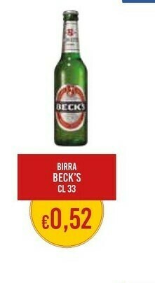 Docks Cash&Carry Becks Birra offerta
