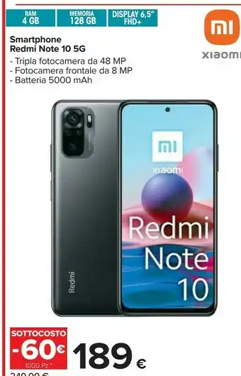 Carrefour Area Zero Per Xiaomi Redmi Note 10, Redmi Note 10S offerta