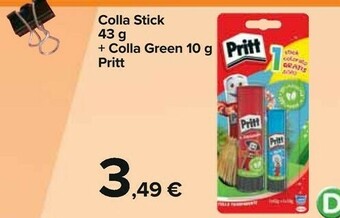 Carrefour Pritt Colla Stick Original 43g offerta