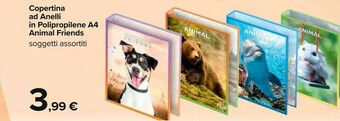 Animal Friends Copertina Ad Anelli A4