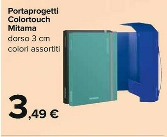 Carrefour Mitama Portaprogetti Colortouch offerta