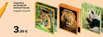 Animal Friends Copertina Ad Anelli A4