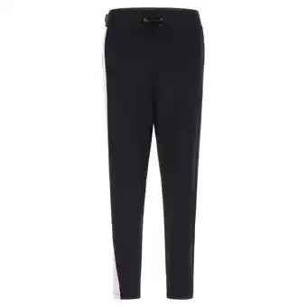 Decathlon Pantaloni sportivi carrot fit elasticizzati con banda laterale offerta
