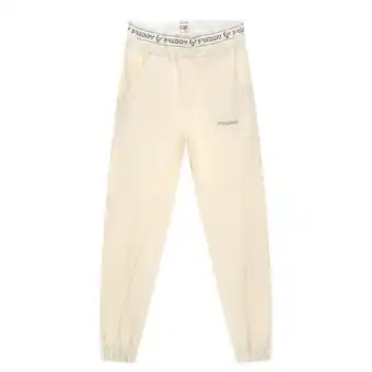 Joggers con elastico jacquard logato a vista