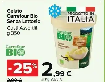 Carrefour Market Carrefour Gelato Senza Lattosio Vaniglia offerta
