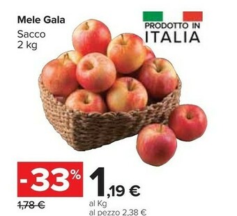 Carrefour Market Mele Gala Sacco offerta