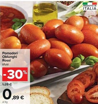 Carrefour Market Pomodori Oblunghi Rossi offerta