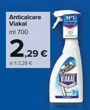 Carrefour Market Viakal Anticalcare 700ml offerta