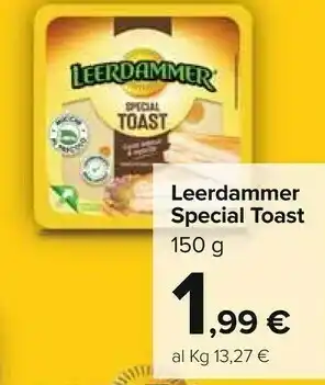 Carrefour Market Leerdammer Special Toast offerta