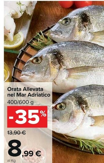 Carrefour Market Orata Allevata Nel Mar Adriatico offerta