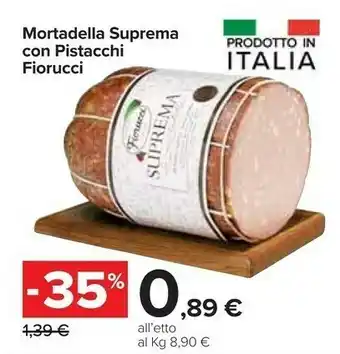 Carrefour Market Fiorucci Pallina Di Suprema La Mortadella offerta