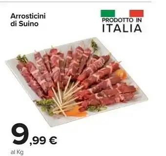 Carrefour Market Arrostcini Di Suino offerta