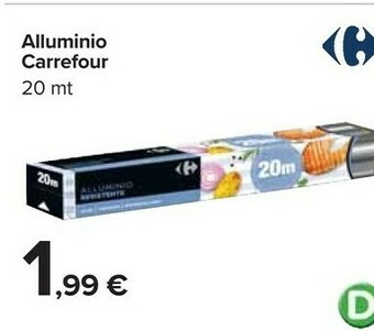 Carrefour Market Carrefour Alluminio offerta