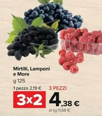 Mirtill Lamponi E More
