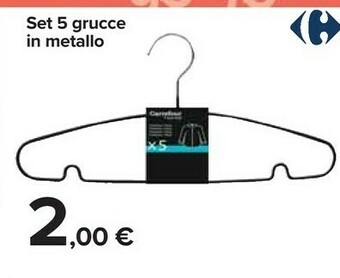 Set 5 Grucce In Metallo