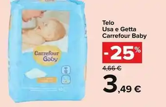 Carrefour Market Carrefour Telo Usa E Getta Baby offerta