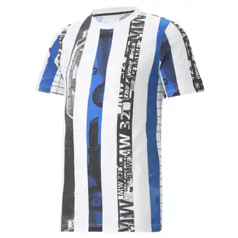 Decathlon T-shirt a righe bmw m motorsport da uomo puma offerta