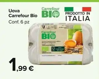 Carrefour Market Carrefour Uova Bio offerta