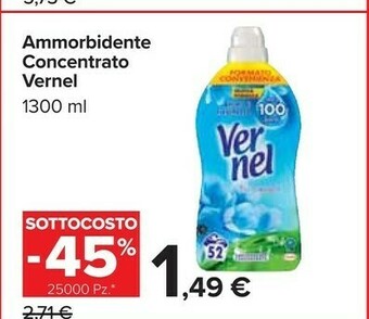 Carrefour Market Vernel Ammorbidente Concentrato offerta
