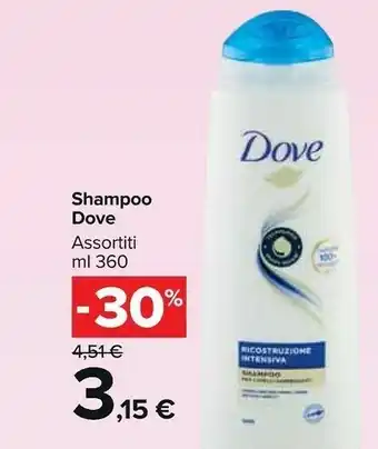 Carrefour Market Dove Shampoo offerta