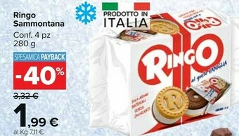 Carrefour Market Sammontana Ringo offerta