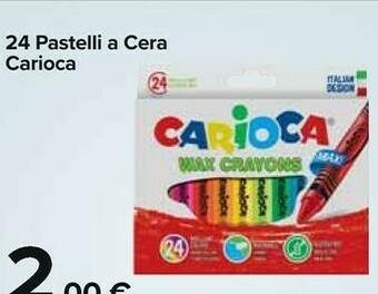 Carrefour Market Carioca 24 Pastelli A Cera offerta