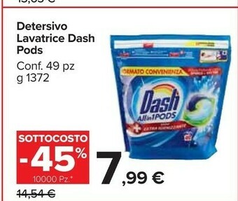 Dash Detersivo Lavatrice Pods