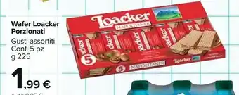 Carrefour Loacker Loacker - Napolitaner 225 g(ml) offerta