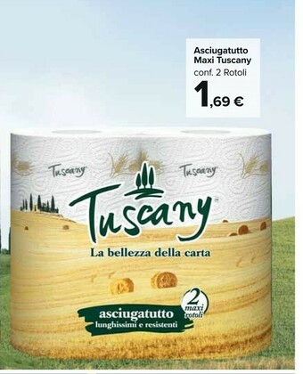 Carrefour Market Tuscany Asciugatutto Maxi offerta