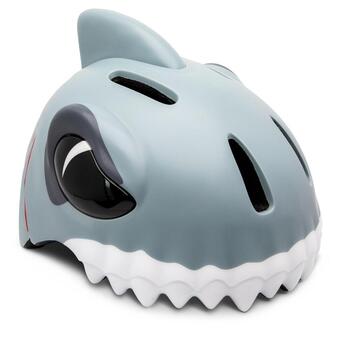 Decathlon Casco da bici per bambini | squalo grigio | crazy safety | omologato en1078 offerta