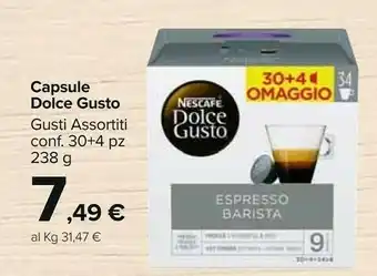Carrefour Nescafe Dolce Gusto offerta