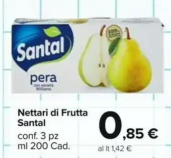Carrefour Santal Nettari Di Frutta offerta