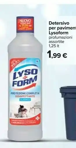 Carrefour Lysoform Detersivo Per Pavimenti offerta