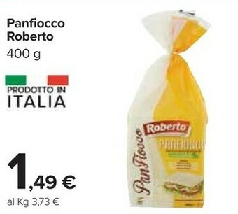 Carrefour Roberto - Pan Fiocco 400 G(ml) offerta