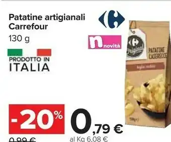 Carrefour Patatine Artigianali offerta