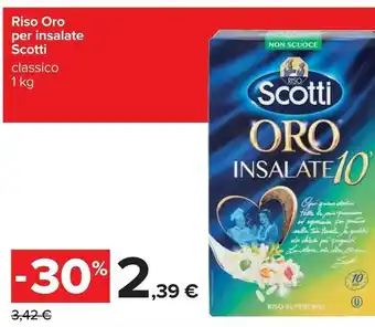 Carrefour Scotti Riso Oro Per Insalate offerta