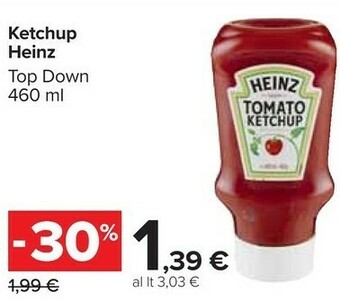 Carrefour Heinz Ketchup offerta