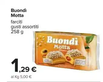 Carrefour Motta Buondi Albicocca offerta
