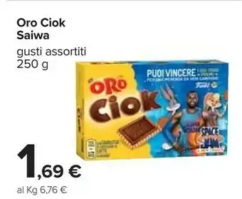 Carrefour Saiwa Oro Ciok offerta