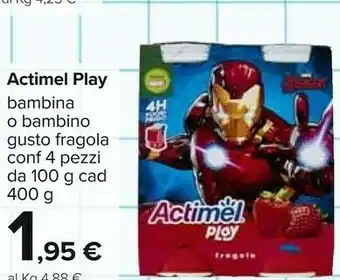 Carrefour Actimel Play Bambina offerta