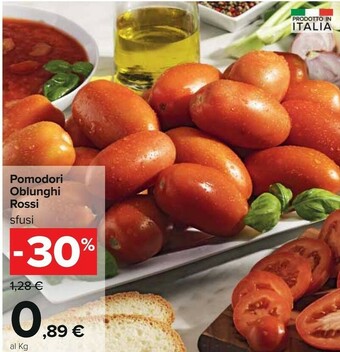 Carrefour Pomodori Oblunghi Rossi offerta