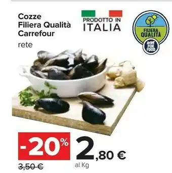 Carrefour Carrefour Cozze Filiera Qualità offerta