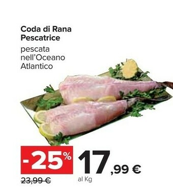 Carrefour Coda Di Rana Pescatrice offerta