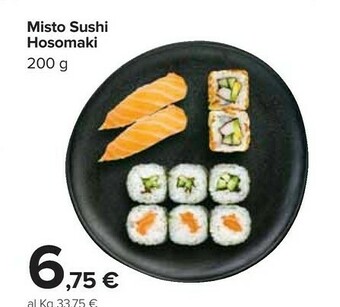 Carrefour Misto Sushi Hosomaki offerta