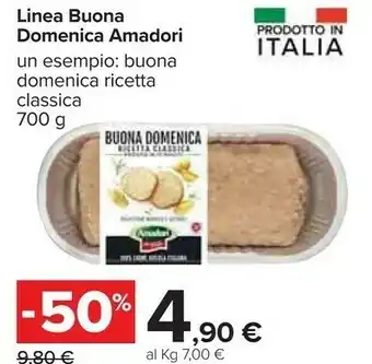 Carrefour Amadori Buona Domenica Ricetta Classica offerta